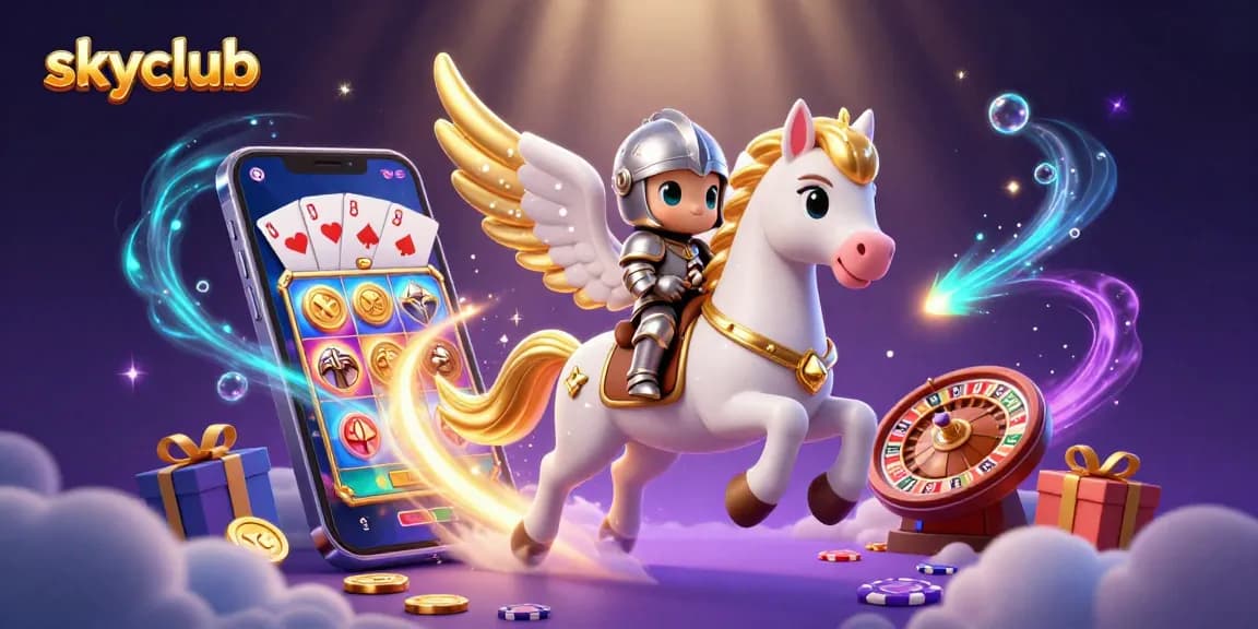 Engage in thrilling gameplay at skyclub, featuring dynamic action with colorful slot games and enticing bonuses.