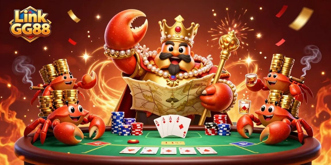 Engage with exciting gaming at Link GG88, featuring a vibrant 3D casino scene.