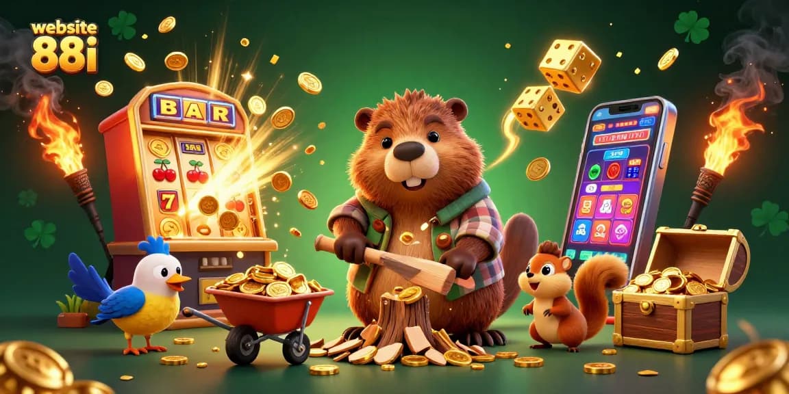 Engage in thrilling gameplay at website 88i, featuring vibrant characters and dynamic casino themes.