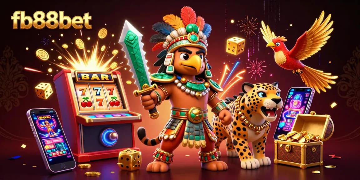 Spin the reels with fb88bet in a vibrant 3D casino world full of excitement and winnings.