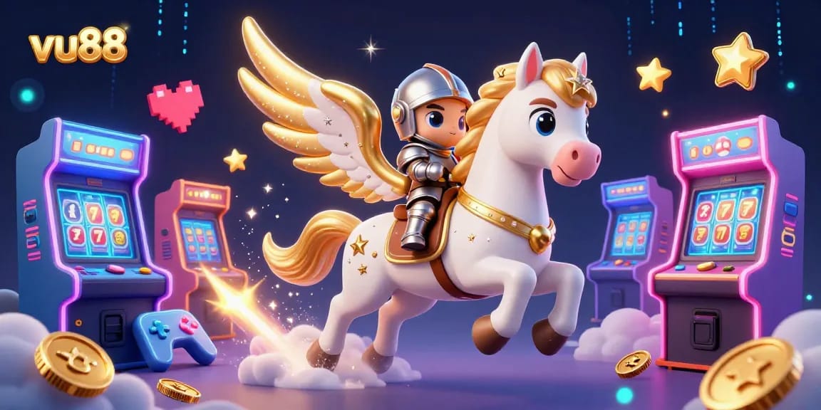 Experience thrilling gameplay with vu88's dazzling 3D casino adventure, complete with vibrant elements.