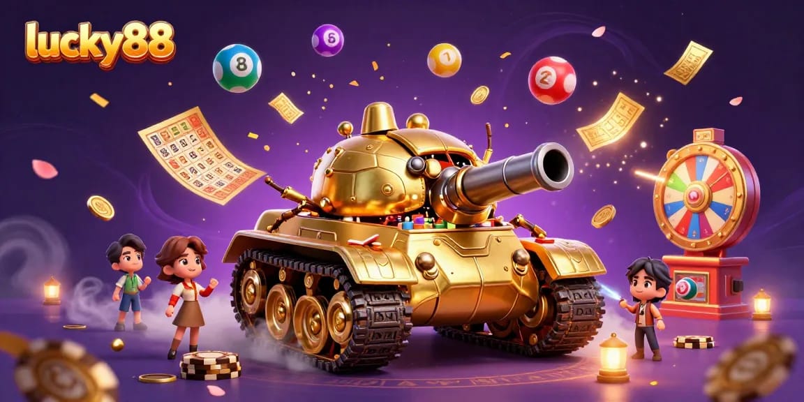 Experience excitement at lucky88 with vibrant casino scenes and engaging gaming elements.