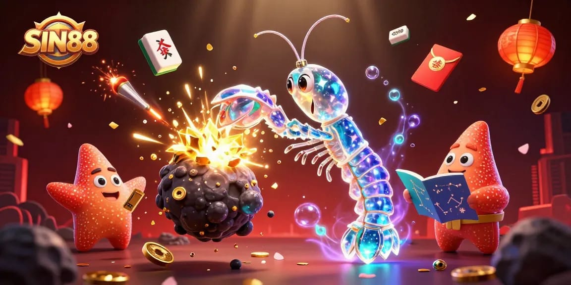 SIN88 showcases thrilling gaming action with galactic elements for an immersive online casino experience.