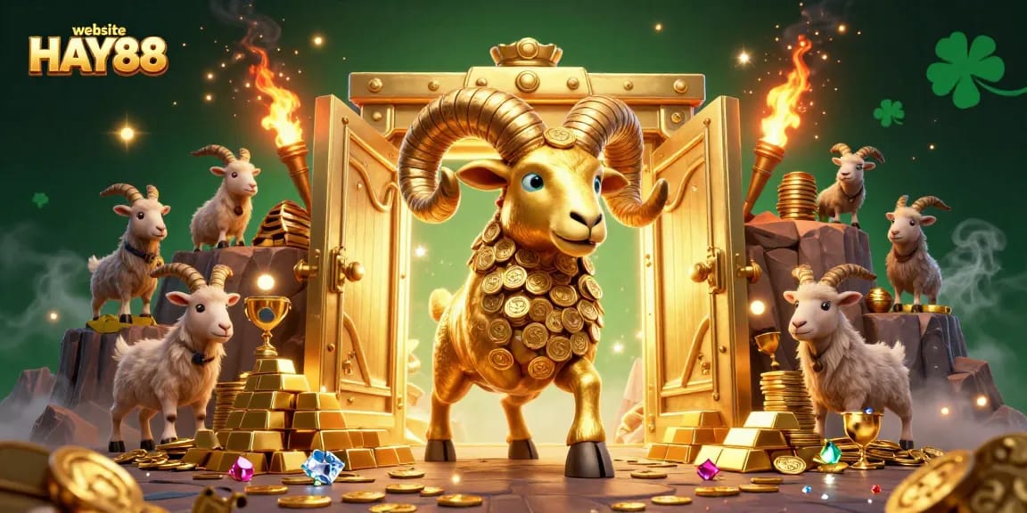 Experience the thrill of winning on the website HAY88 with its vibrant casino-themed illustration.